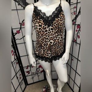 Leopard camisole